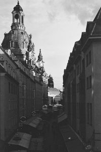 Blick auf Frauenkirche Dresden